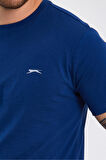 Slazenger PAINT I Erkek Baskılı Indigo Tişört