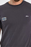 Slazenger PACET Erkek Kısa Kol T-Shirt Koyu Gri