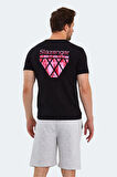 Slazenger PANCO I Erkek  Siyah Tişört