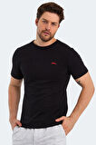Slazenger PANCO Erkek Kısa Kol T-Shirt Siyah