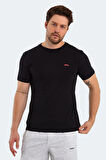 Slazenger PANCO Erkek Kısa Kol T-Shirt Siyah