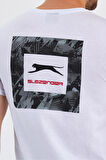 Slazenger PATSY Erkek Kısa Kol T-Shirt Beyaz