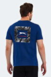 Slazenger PATSY Erkek Kısa Kol T-Shirt Indigo