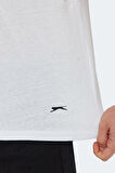 Slazenger KAURI Erkek T-Shirt Beyaz