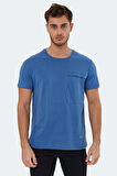 Slazenger KAURI IN Erkek  Indigo Tişört