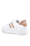 Slazenger CAMP IN Sneaker Kadın Ayakkabı Beyaz / Somon