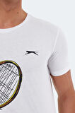 Slazenger KATONS Erkek  Beyaz Tişört
