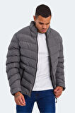 Slazenger HEAD NEW IN Erkek Şişme Koyu Gri Mont & Kaban