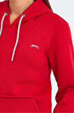 Slazenger KESHIAN Kadın Sweatshirt Kırmızı
