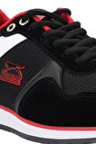 Slazenger OLIVIERA I Erkek  Siyah / Kırmızı Günlük Spor Ayakkabısı