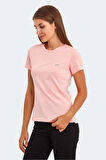 Slazenger KORNELI I Kadın Slim Fit Somon Tişört
