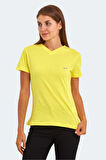 Slazenger KRISTEN I Kadın T-Shirt Sarı