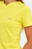 Slazenger KRISTEN I Kadın T-Shirt Sarı