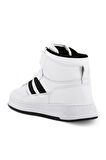 Slazenger DAPHNE HIGH Sneaker Kadın Ayakkabı Beyaz / Siyah