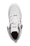 Slazenger DAPHNE HIGH Sneaker Kadın Ayakkabı Beyaz / Mor