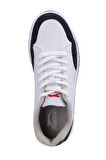 Slazenger PAIR I Sneaker Kadın Ayakkabı Beyaz / Lacivert / Kırmızı