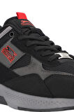 Slazenger POSTMAN I Sneaker Erkek Ayakkabı Siyah / Kırmızı