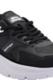 Slazenger POEM I Kadın  Siyah / Beyaz Koşu & Yürüyüş Spor Ayakkabısı