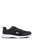 Slazenger PLANE Büyük Beden Sneaker Erkek Ayakkabı Siyah / Beyaz