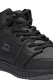 Slazenger LABOR HIGH IN Kadın  Siyah / Siyah Günlük Spor Ayakkabısı