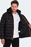 Slazenger SALINE Erkek  Siyah Mont & Kaban