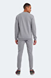 Slazenger OFFENDER KTN Erkek Cepli Gri Eşofman Takımı