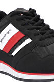 Slazenger ORIGIN I Sneaker Erkek Ayakkabı Siyah / Kırmızı