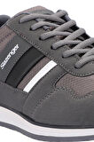 Slazenger ORIGIN I Sneaker Erkek Ayakkabı Koyu Gri / Beyaz