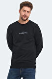Slazenger ORTWIN Erkek  Siyah Sweatshirt