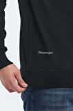 Slazenger ORVAR IN Erkek Sweatshirt Siyah