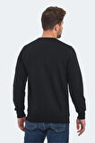 Slazenger ORVAR IN Erkek Sweatshirt Siyah