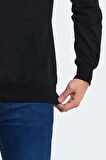 Slazenger OZZY IN Erkek Sweatshirt Siyah
