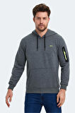 Slazenger OZZY IN Erkek  Koyu Gri Sweatshirt