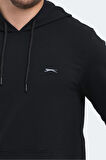 Slazenger OBRA IN Erkek Sweatshirt Siyah