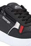 Slazenger MAJORITY I Sneaker Erkek Ayakkabı Siyah / Beyaz