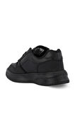 Slazenger MAJORITY I Sneaker Kadı  Ayakkabı Siyah / Siyah