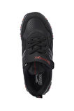 Slazenger NALA Sneaker Erkek Çocuk Ayakkabı Siyah / Kırmızı
