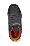 Slazenger KAORU Sneaker Erkek Çocuk Ayakkabı Koyu Gri