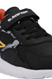 Slazenger KASHI IN Unisex Çocuk Sneaker Ayakkabı Siyah / Turuncu