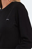 Slazenger OLINDA Kadın Cepli Siyah Eşofman Takımı