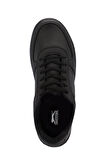 Slazenger POINT NEW I Sneaker Erkek Ayakkabı Siyah Nubuk
