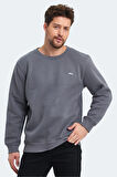 Slazenger KONNOR IN Erkek  Koyu Gri Sweatshirt