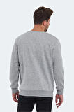 Slazenger KORAL IN Erkek  Gri Sweatshirt