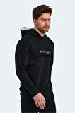 Slazenger KRIS IN Erkek Sweatshirt Siyah