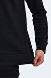 Slazenger KRIS IN Erkek Sweatshirt Siyah