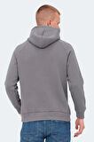 Slazenger KNIFE I Erkek Sweatshirt Koyu Gri