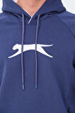 Slazenger KNIFE I Erkek Kapüşonlu Cepli Lacivert Sweatshirt