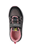 Slazenger KROSS Sneaker Kız Çocuk Ayakkabı Koyu Gri / Pembe