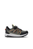 Slazenger KROSS KTN Unisex Çocuk Sneaker Ayakkabı Haki / Turuncu