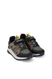 Slazenger KROSS KTN Unisex Çocuk Sneaker Ayakkabı Haki / Turuncu